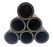 1.91 in. ID HDPE Festival Ball Mortar Tubes - 6 Pack