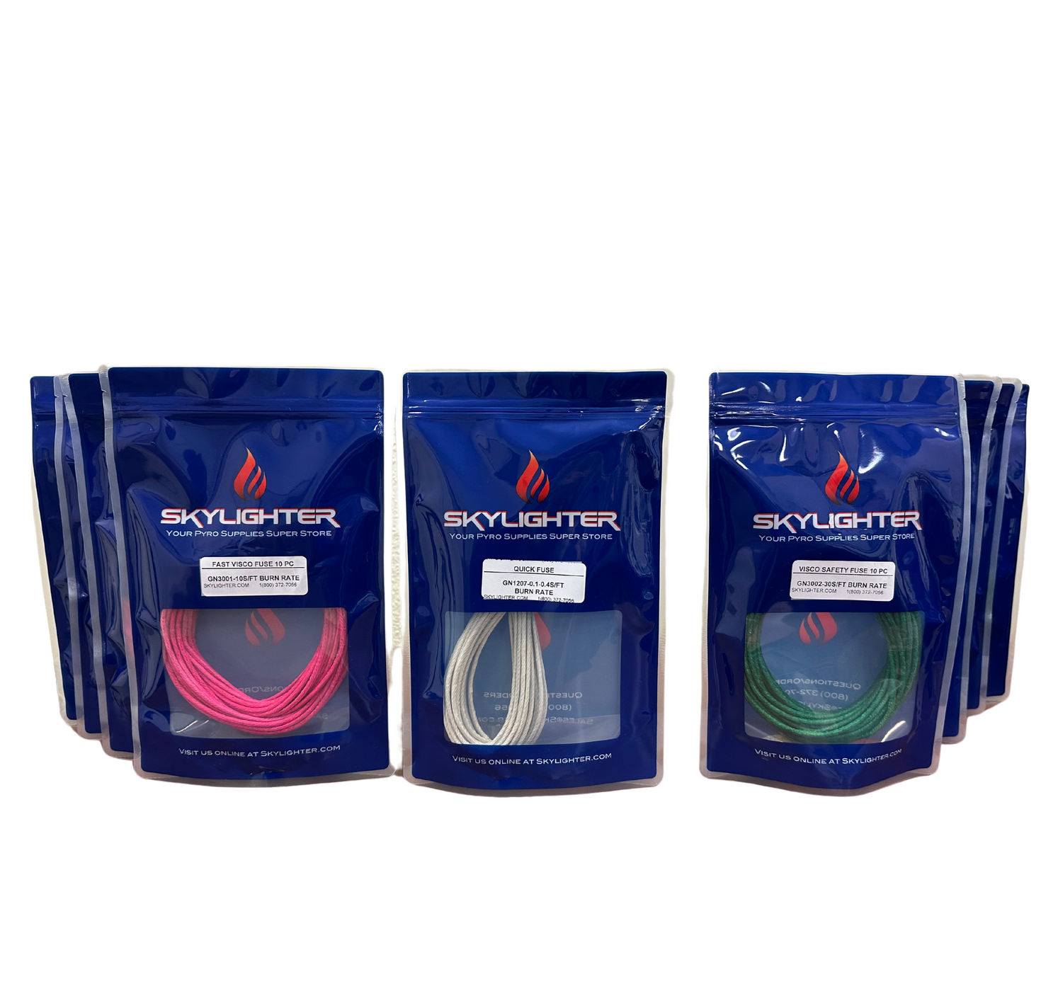 Backyard Pyro Pro Fuse Kit (contains 10 rolls of fuse) — Skylighter, Inc.