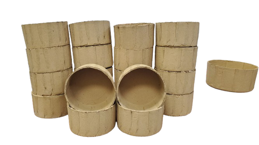 4" Paper Cylinder Shells (20 Sets)