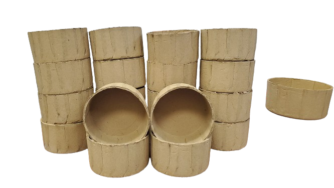 4" Paper Cylinder Shells (20 Sets)