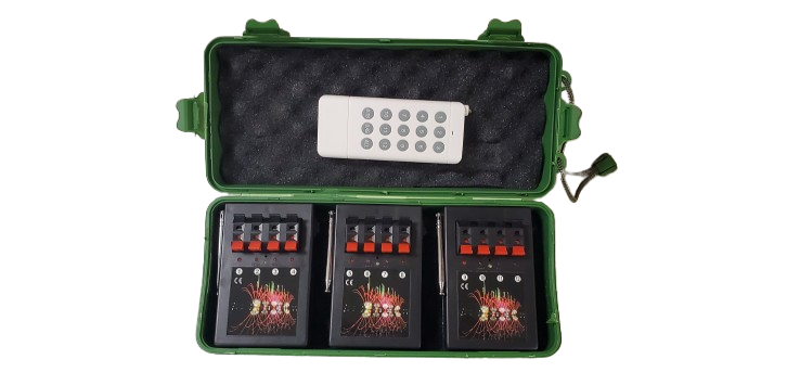 12 Cue Wireless Fireworks Firing System