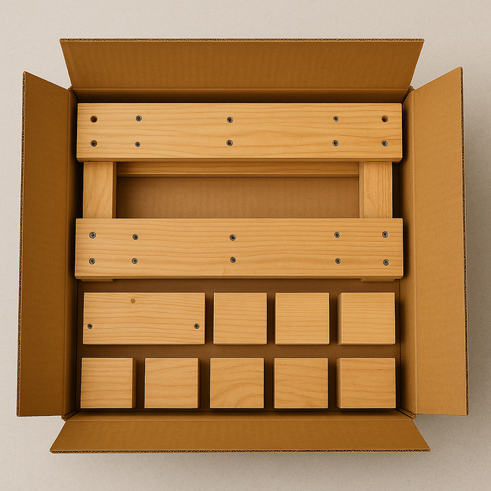 3" Professional Firework Rack – Pre-Cut, Pre-Drilled, Ready to Assemble