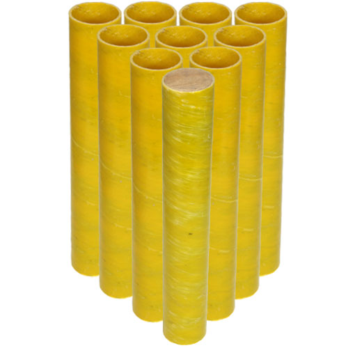 2.5 Inch Fiberglass Festival Ball Mortar Tubes - 10 Pack