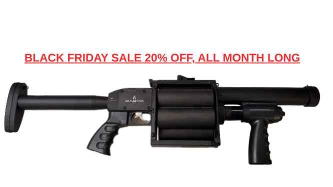 Skylighter 6 Shot Rotary 37mm Flare Launcher