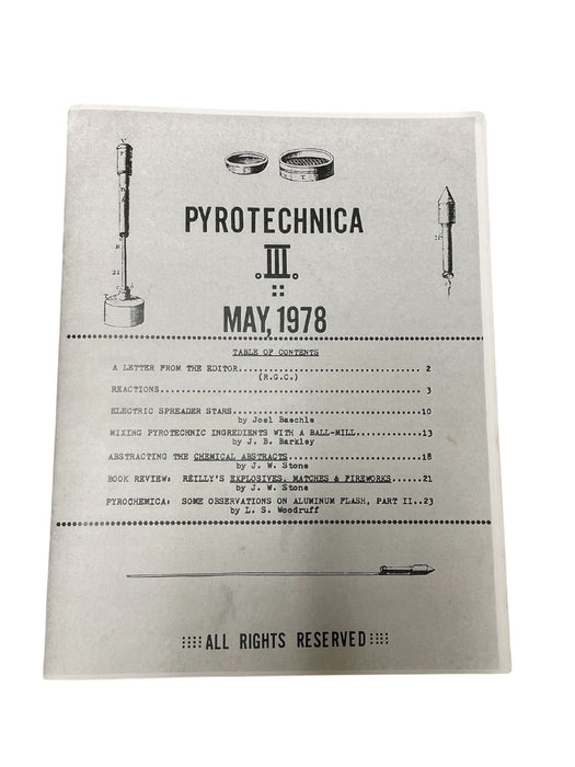 PYROTECHNICA III