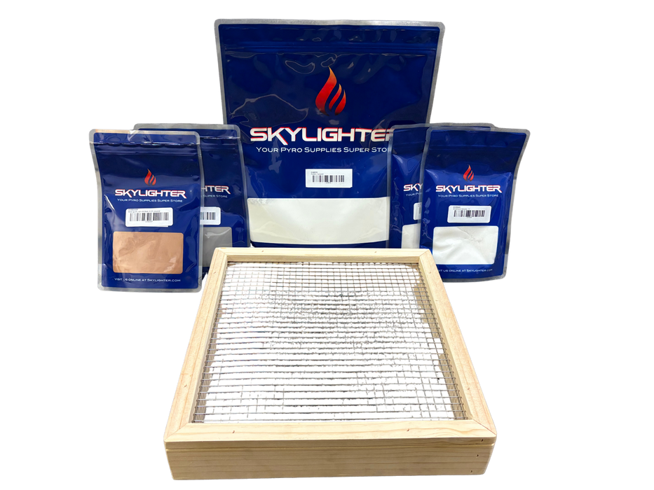 Red Screen Sliced Stars Kit