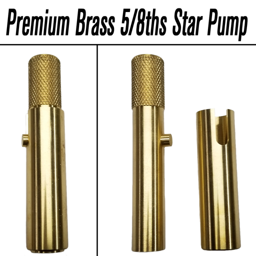 Star Pump, 5/8 inch, Standard, Brass *Made in the USA*