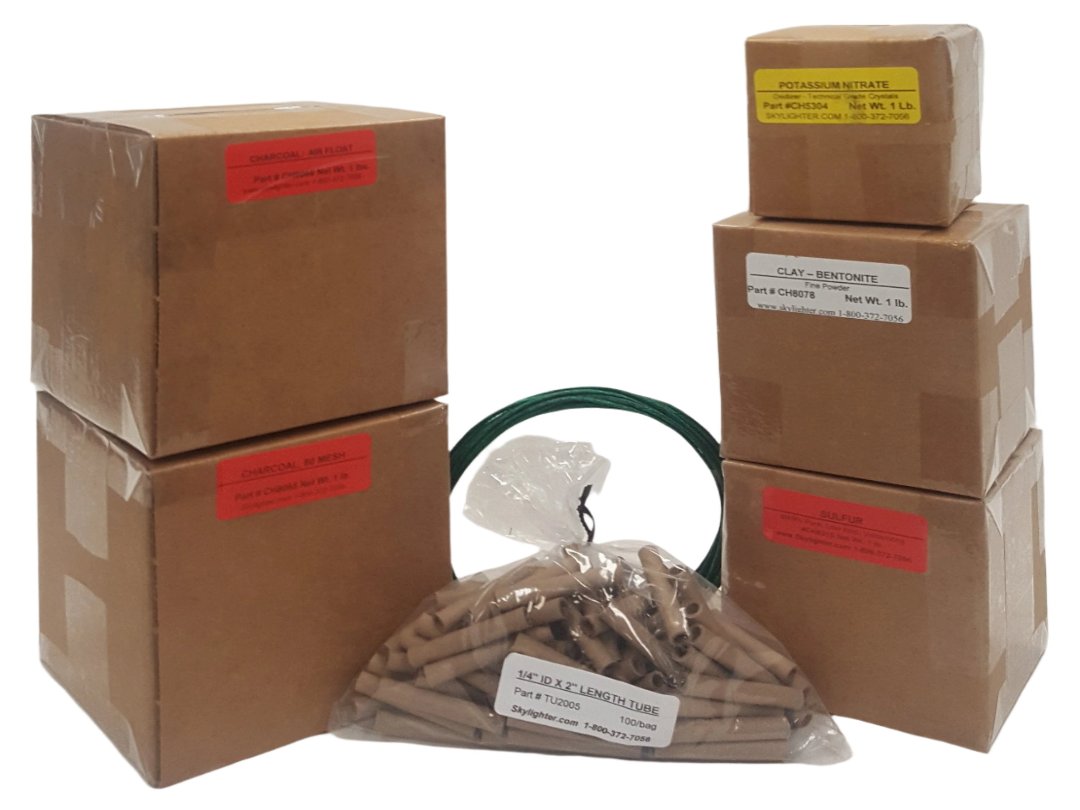 Make 100, 1-oz. Black Powder Rockets with This Refill Kit — Skylighter ...