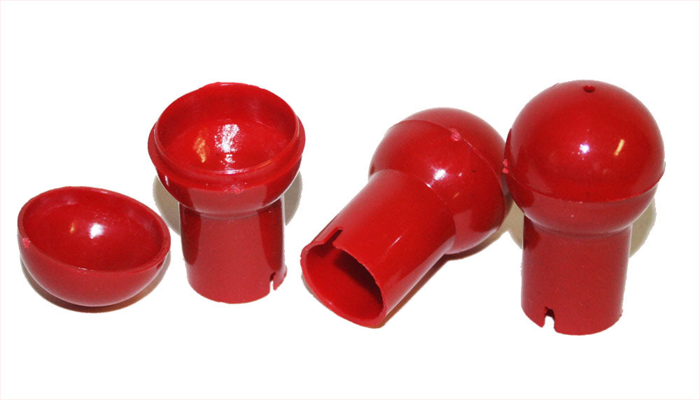 1-1/8 Inch Diameter Plastic Ball Shells - 25 sets