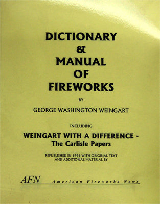Dictionary & Manual of Fireworks