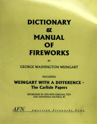 Dictionary & Manual of Fireworks