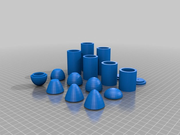 3D Print: 37mm Payload Cups For Flare Launcher Round *FREE DOWNLOAD*