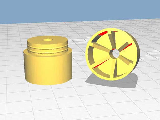 3D Print: Rising Effect Plug For TU2032 - Mini Shell *FREE DOWNLOAD*